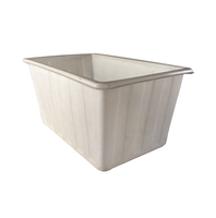 Conteneur de stockage rectangulaire en PE de 400 L, personnalisé, écologique, léger, durable et recyclable pour aquariums et réservoirs d'eau pour poissons/crevettes