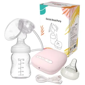 Electric Food Grade Material Breast Pump Single Electric Milk Nipple Breast Pump For Baby Feeding