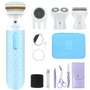 Afeitadora Eléctrica para Mujer DSP, Resistente al Agua IPX5, Uso en Seco y Húmedo, Recargable, Funciona con Batería - Product Image 3