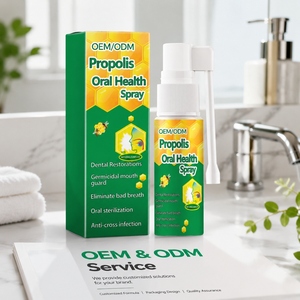<span class=keywords><strong>Spray</strong></span> <span class=keywords><strong>buccal</strong></span> à la <span class=keywords><strong>propolis</strong></span> OEM/ODM pour la santé bucco-dentaire, rafraîchisseur d'haleine, blanchiment des dents, soin <span class=keywords><strong>buccal</strong></span>, élimine les taches et la mauvaise haleine - Product Image 1