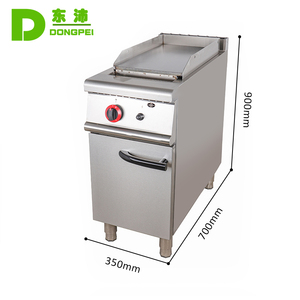 Equipo de restaurante comercial tipo suelo, parrilla <span class=keywords><strong>eléctrica</strong></span> de acero inoxidable, <span class=keywords><strong>plancha</strong></span> <span class=keywords><strong>Industrial</strong></span> plana para <span class=keywords><strong>Cocina</strong></span> - Product Image 6