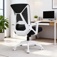 Fauteuil de bureau exécutif moderne JR RACING en tissu ergonomique, maille respirante, réglable, pivotant, base cinq étoiles, pour bureau à domicile, personnalisable, vente en gros