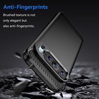 Coque de téléphone en fibre de carbone souple en TPU mat et silicone pour Google Pixel 2 3A 4 4A 5G 5 XL, coque arrière pour Pixel 6A 7 7A 8 Pro 9 Pro XL