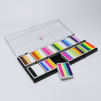 Kit de peinture corporelle GP Hot Selling Split Cake avec pochoirs et pinceaux pour enfants – Idéal pour le bricolage