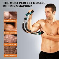 Wellshow Portable Twister Arm Exerciseur Réglable Ressort Barre D'entraînement Poitrine Renforceur D'exercice Amélioré
