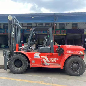 Chariot élévateur diesel d'occasion Heli 12 tonnes avec batterie au lithium et système hydraulique - Product Image 1