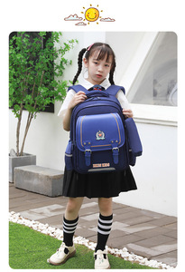 Rolling Cartoon Fashion Oxford Polyester <b>Backpack</b> Zipper Easy 6-Floor Climb Ergonomic Load-Relief Large Capacity Waterproof - Product Image 3
