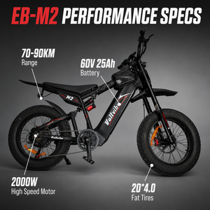 Vélo <span class=keywords><strong>électrique</strong></span> à couple élevé 2000W, batterie 60V 25Ah, vitesse rapide 60 km/h, pneus larges, suspension intégrale, <span class=keywords><strong>VTT</strong></span> <span class=keywords><strong>électrique</strong></span> tout-terrain - Product Image 2