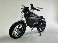 Elektrikli Bisiklet ABD AB Yeni Model Owayebike Black Warrior 3000W ABD için Alüminyum Alaşımlı NFC GPS YÜKSEK HIZLI Çift Disk Frenli E-BİSİKLET