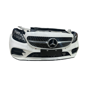 Pare-chocs avant noir carbone d'occasion pour <span class=keywords><strong>Mercedes</strong></span>-Benz <span class=keywords><strong>Classe</strong></span> <span class=keywords><strong>S</strong></span> W205 2019-2022, remplacement à visser avec garantie de 6 mois - Product Image 2