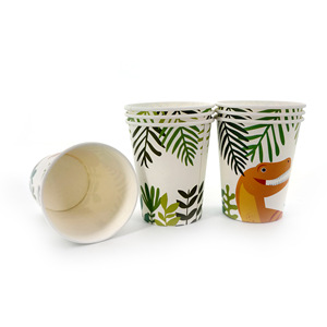 Hanlin Disposable Cups 250ml Eco-Friendly For New Year Party Home Commercial Use - Product Image 2