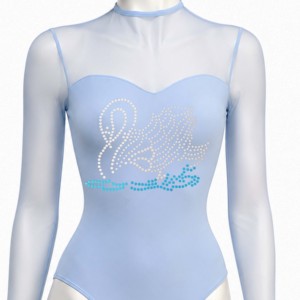 <span class=keywords><strong>Justaucorps</strong></span> <span class=keywords><strong>de</strong></span> <span class=keywords><strong>compétition</strong></span> <span class=keywords><strong>de</strong></span> haute qualité pour la gymnastique, bleu, manches longues, collants <span class=keywords><strong>de</strong></span> gymnastique, personnalisez votre propre design et logo - Product Image 1