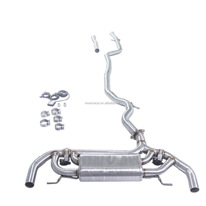 ท่อไอเสียแบบ Catback ยี่ห้อ REV สำหรับรถยนต์ <span class=keywords><strong>BMW</strong></span> <span class=keywords><strong>330e</strong></span> G20 B48 2.0T Hybrid ปี 2019-2024 พร้อมระบบวาล์วไฟฟ้า  ผลิตจากท่อ SUS304 - Product Image 4
