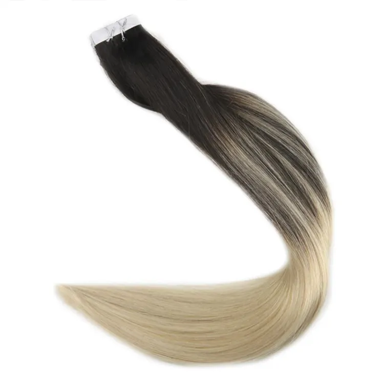 factory price natural color remy tape hair extension human hair