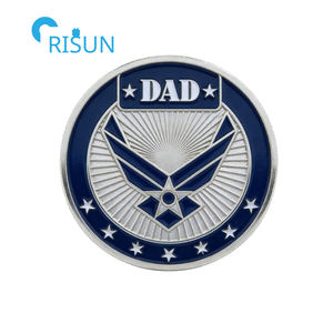 Moneda Conmemorativa Personalizada para el Día del Padre, Regalo de Agradecimiento para Papá, Moneda de Desafío Personalizada para Veteranos - Product Image 2