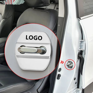 Cubierta de cerradura de puerta de coche, protector de emblemas para <span class=keywords><strong>Nissan</strong></span> Qashqai j11 x-trail Tiida para <span class=keywords><strong>Nissan</strong></span> - Product Image 2