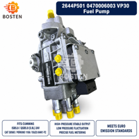 Pompe de distribution d'huile (VP30) 0470016003 pour ISB5.9/QSB5.9 pour 3056e pour la série 1110 - Reconditionnée 1600