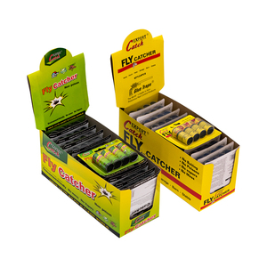 Atrapamoscas con 4 rollos de papel, trampa de pegamento volador, <span class=keywords><strong>cinta</strong></span> - Product Image 5