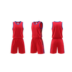 827 Polyester sneldrogend T-shirt Kleding Basketbalpak Singlet voor dames Grote maten vestshirt Sportkleding Ademend basketbal - Product Image 5