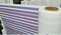 100GSM pegajoso de gran formato A3 A4 seca rápido tejido de transferencia de calor de sublimación rollos de papel para impresión de sublimación