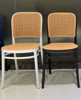 Chaise de salle à manger moderne en plastique polypropylène de haute qualité, chaise de Restaurant en plastique respirant et empilable