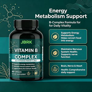 Suplemento Vegano de Vitamina B al por Mayor de Fábrica OEM ODM, Suplemento Natural de Vitamina B en Polvo, Muestra Disponible - Product Image 3