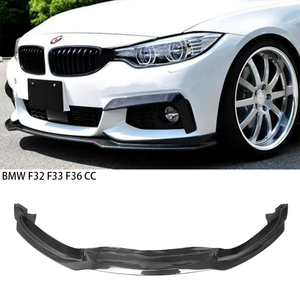Pour Série 4 F32/F33/F36 Coupé Style CC Lèvre avant en fibre de carbone 2013-2019 - Product Image 1