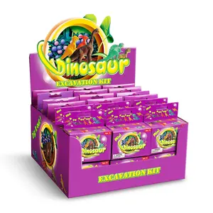 PianoPotato 2021 Children's Educational Intellectual Development Toys Educational Mini <strong>Dinosaur</strong> <strong>Excavation</strong> Dig <strong>Kit</strong> Learning Toys - Product Image 1