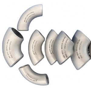 Liền mạch mông hàn phụ kiện đường ống 1-1/4 "sch40s AL 6061 T6 Hợp kim nhôm 90 độ dài bán kính 1.5d khuỷu tay - Product Image 1