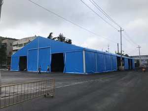 Tente industrielle Offre Spéciale de stockage temporaire imperméable extérieure de tente de cadre en aluminium de large échelle - Product Image 3