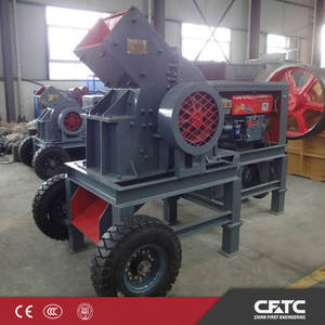 Concasseur à marteaux mobile compact PC-300x200 à bas prix pour calcaire avec moteur diesel - Product Image 3