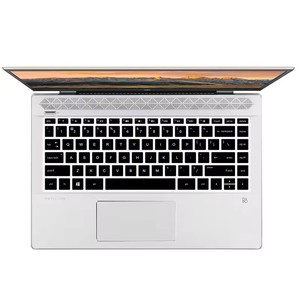 Couverture de <span class=keywords><strong>clavier</strong></span> d'<span class=keywords><strong>ordinateur</strong></span> <span class=keywords><strong>portable</strong></span> en silicone anglais ultra-mince et durable de haute qualité pour <span class=keywords><strong>HP</strong></span> TPN-W125 TPN-Q186 TPN-Q189 TPN-C131 - Product Image 2