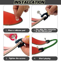 Edgie Wedgie Strap Aide à l'entraînement au ski pour enfants Contrôle de vitesse hivernal Accessoires de ski pour débutants