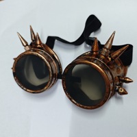 FF4503 Halloween Steampunk Lunettes Cosplay Costume Accessoire Vintage Halloween Party Lunettes Lunettes