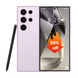 Hot bán S25 siêu 7.3 inch màn hình lớn Wifi điện thoại thông minh Điện thoại di động S25 siêu 16 + 1TB Android 13 giá rẻ 4G 5g điện thoại di động - Product Image 1