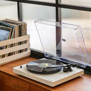 Máy nghe nhạc đĩa than kim loại cao cấp X60B thiết kế thời trang, tích hợp Bluetooth, hỗ trợ phát nhạc <span class=keywords><strong>CD</strong></span> và Vinyl. - Product Image 2