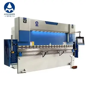 High Accuracy WE67K CNC 3 +1 Axis Electro Hydraulic Servo Press Brake Bending Machine With DA53T System For Sheet Metal