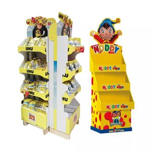 Sản phẩm tùy chỉnh các tông cửa hàng cửa hàng đồ chơi GiấY ĐứNg carton bán lẻ các tông sàn hiển thị đứng kệ trưng bày cho đồ chơi cửa hàng - Product Image 2