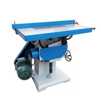 Scie à onglet MJ134 3HP sur pied pour le travail du bois, avec réglage de levage de table, pour rainures en V à 45 degrés, livrée en caisse en bois, stock usine