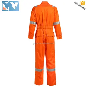 Factory Wholesale Full Set Of Flame Retardant And Anti-static Clothing Oil And Gas Overalls Industrial Clothing