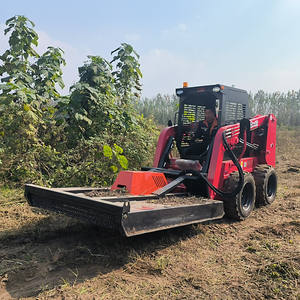 Mesin Pemotong Rumput Rotary Wecan Slashers, Kabin Tertutup, AC, Mini Skid Steer <span class=keywords><strong>Loader</strong></span>, <span class=keywords><strong>Wheel</strong></span> <span class=keywords><strong>Loader</strong></span>, Gearbox 3230kg, Diesel - Product Image 5