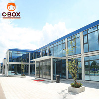 Cbox Site Command Office Complex Meeting Room Staff Dormitory Modular Flat Pack Container House