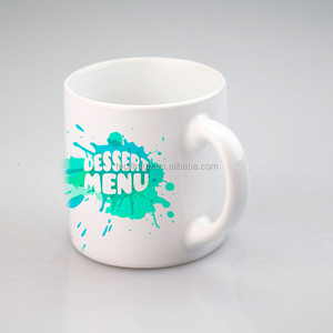 Topjlh Custom LOGO 6oz mini formato tazza da <span class=keywords><strong>caffè</strong></span> in ceramica set sublimazione trasferimento in bianco stampa tazze da <span class=keywords><strong>caffè</strong></span> in porcellana - Product Image 2