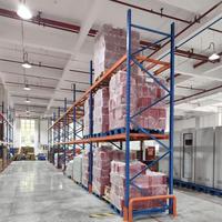 Système de rayonnage industriel pour entrepôt, en acier, robuste, vente en gros, direct usine