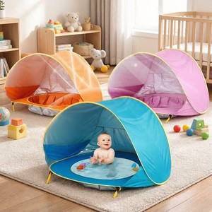 <span class=keywords><strong>Tenda</strong></span> Estiva Pieghevole Portatile PoeticExist, Una Camera da Letto, Protezione UV, Apertura Automatica Rapida, <span class=keywords><strong>Tenda</strong></span> da Campeggio per Bambini - Product Image 1