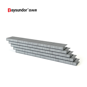 Baysundor 18 GA Q235 Silver Black Finish Curved <strong>Staples</strong> 5/16" <strong>Crown</strong> 92 Series Pneumatic <strong>Staple</strong> Furniture Air Gun 3-year Warranty - Product Image 3