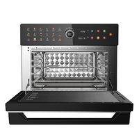 Four à convection numérique multifonctionnel avec rôtissoire et déshydrateur, combinant friteuse à air et four grille-pain de comptoir