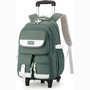 Free Sample Simple Portable Luggage Suitcase High School College Travel Backpack 17 Inch Business <b>Laptop</b> Waterproof Polyester - Product Image 3
