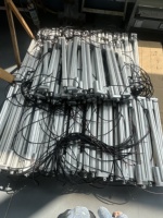Aktuator Linear Magnet Permanen DC 12V/24V/36V Torsi 100-2500N Langkah 500mm Tahan Air IP65/IP66 untuk Kipas, Kapal, Rumah