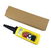 Stazioni di controllo a sospensione NUOTENG XAC-A2913, gialle, in plastica elettronica, 10A max. Protezione IP65 attuale con certificazione CE per interruttore 1NO1NC